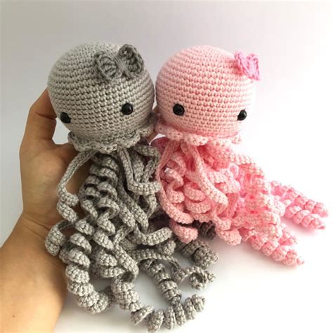 Água Viva Amigurumi apenas Um Elo7 Produtos Especiais