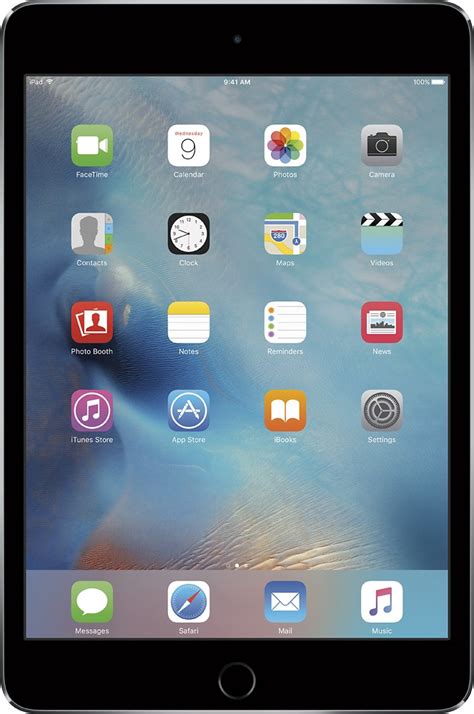 Best Buy Apple Geek Squad Certified Refurbished IPad Mini 4 Wi Fi 64GB