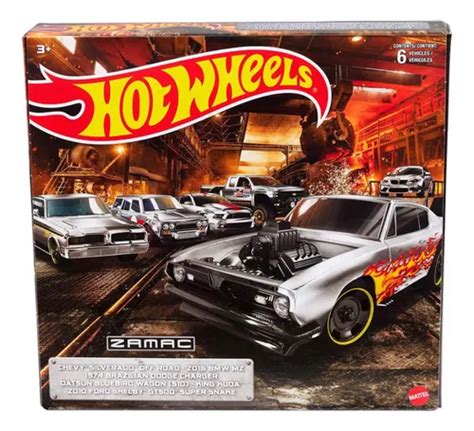 Hot Wheels 6 Pack Zamac Envío Gratis