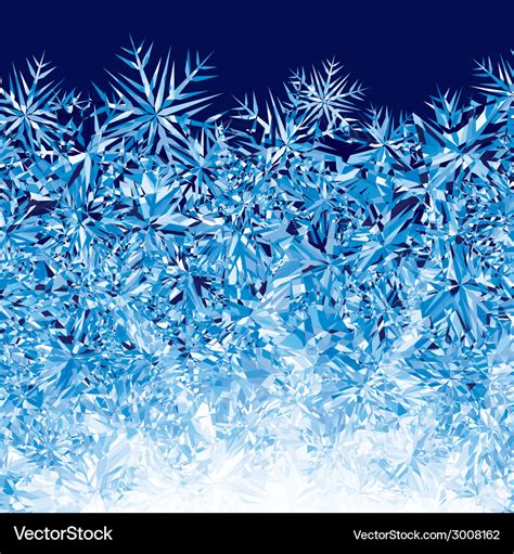 Ice Background Royalty Free Vector Image Vectorstock