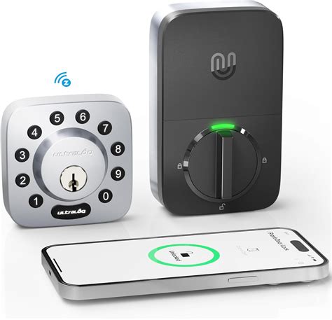 Ultraloq U Bolt Z Wave Smart Lock With Door Sensor In Keyless