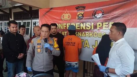 Tangkap Bandar Satresnarkoba Polresta Jambi Berantas Narkoba Di Pulau