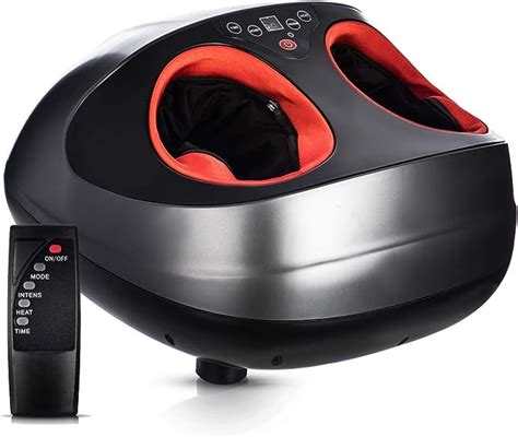 Livivo Electric Shiatsu Foot Massager With Air Bag Compression And Soothing Heat Remote Control