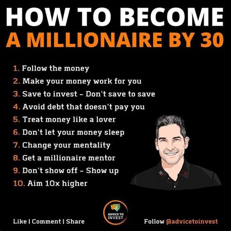 How To Become A Millionaire By 30⁉️ Money Quotes Motivational How To