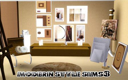 Mod The Sims WCIF Artist S Studio By Modern Style Sims 3