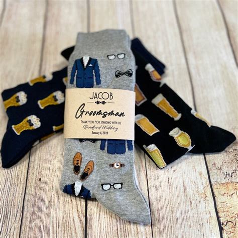 Fun Groomsmen Socks for Your Wedding Day - The Sock X-Change - Groovy ...