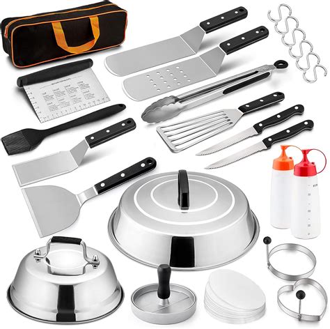 HaSteeL Griddle Accessories 21Pcs Stainless Steel India Ubuy