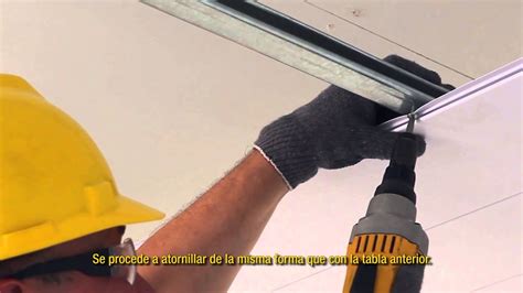 Instalaci N De Un Cielorraso De Pvc Perfilplas Youtube