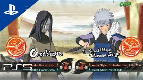 Orochimaru Vs Hiruzen Sarutobi Insane Fight Naruto Shippuden K