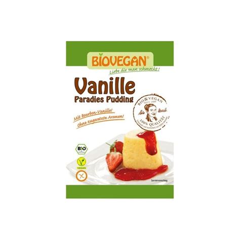 Budinca De Vanilie Bio G Biovegan Comanda Pe Plantum Ro