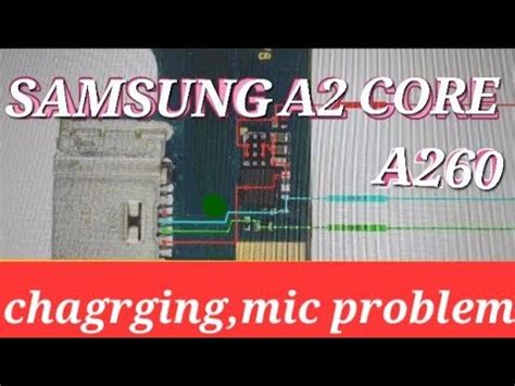 Samsung A Core Charging Ways Jumper Mic Jumper Solutions Youtube