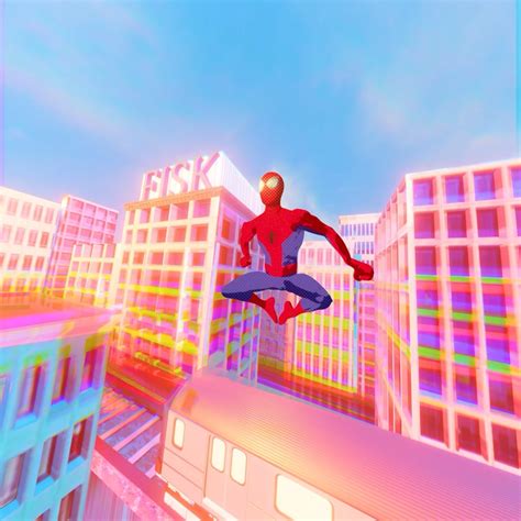 My animated Spider-Verse style loop : r/Spiderman