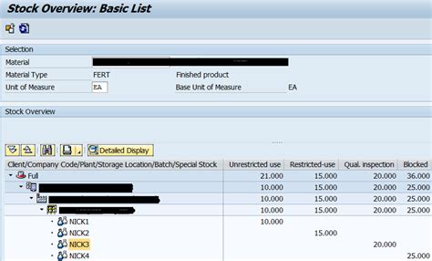 Mmbe Understanding Stock Status Versus Batch Sta Sap Community