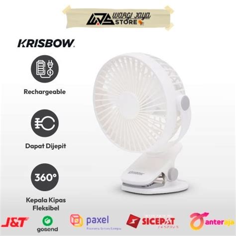 Jual Ace Krisbow Inci Kipas Angin Jepit Portabel Desk Fan Penyejuk