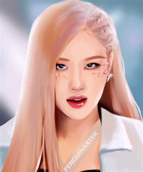 Descubrir 84+ imagen rose blackpink fan art - Viaterra.mx