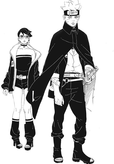 Novo design da Sarada pós time skip gera polêmica entre os fãs de