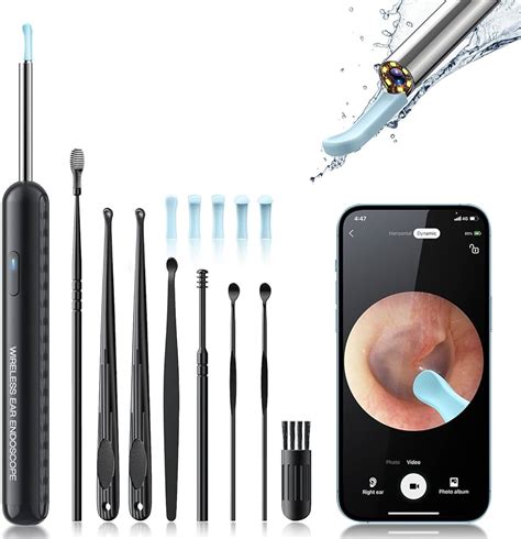 Ear Wax Removal Kit With Ear Camera And LED Lights Y10 Pro, 60% OFF