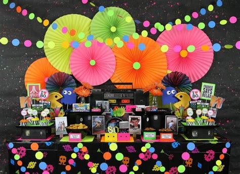 Totally Epic 80s Theme Party Ideas Pretty My Party