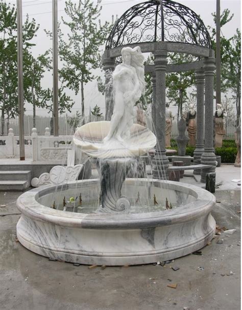 Carved Stone Fountain Garden Sculpture Fountain