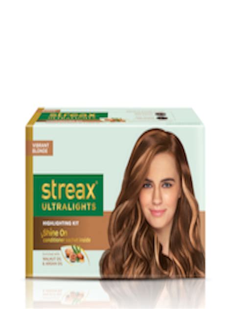 Buy Streax Ultralights Highlight Hair Colour Kit Vibrant Blonde Hair