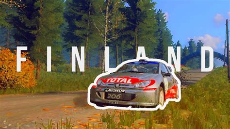 Peugeot 206 Finland Stage Dirt Rally 2 0 Logitech G29 Gameplay This