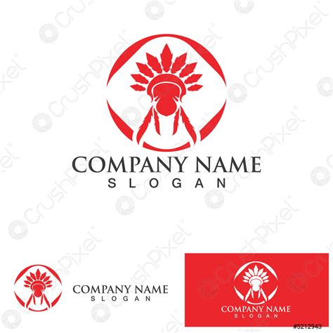 Indian Chief Mascot - stock vector 5212943 | Crushpixel