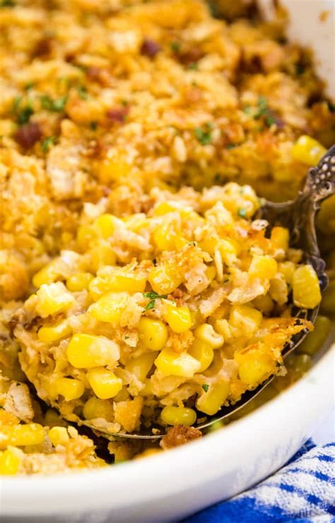 Cheesy Corn Casserole An Easy And Delicious Holiday Side Dish Recipe