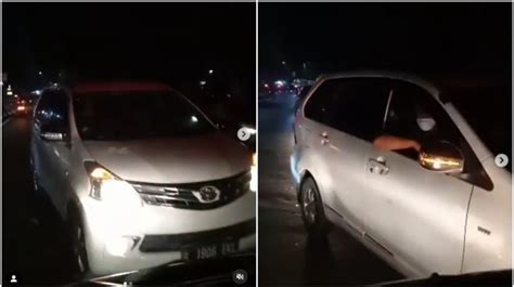 Viral Video Pengendara Mobil Hadang Laju Ambulans Yang Lawan Arah