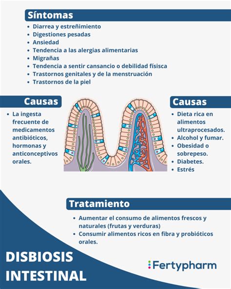 Disbiosis Intestinal qué es y su tratamiento Fertypharm