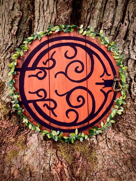 How To Create Your Own Hobbit Door Wreath In 2023 Hobbit Door The