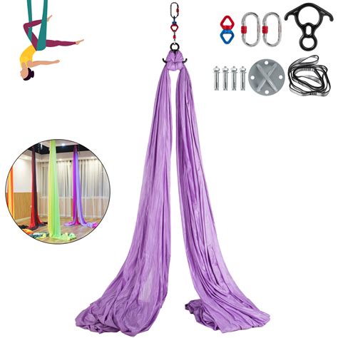 Vevor Aerial Yoga Hammock Kit Yd Ft Yoga Swing Set Antigravity