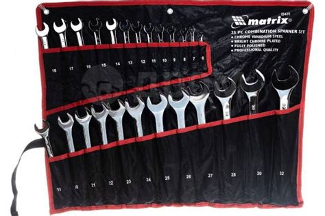 Набор ключей комбинированных "Matrix" 6-32мм (25 предметов), новый, в ...