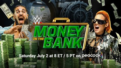 Wwe Money In The Bank 2022 Start Times How To Watch Match Card And