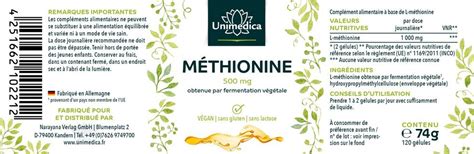 Lot De M Thionine Mg Par Fermentation X G Lules Par