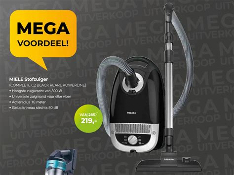 Miele Stofzuiger Oop Complete C Black Pearl Powerline Aanbieding Bij