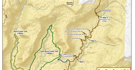 Sand Canyon And Rock Creek Trails Map Bureau Of Land Management