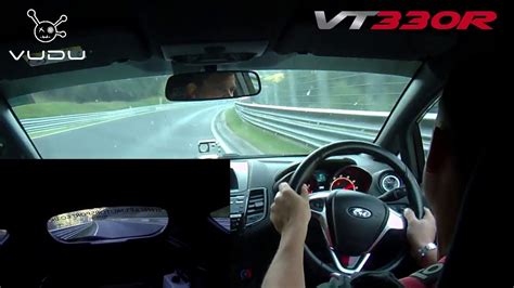 Nurburgring Fast Lap Vudu Ford Fiesta St180 Youtube