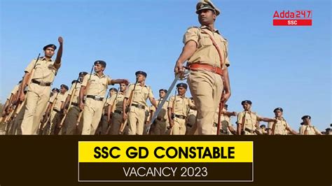 Ssc Gd Constable Vacancy Increased For Various Posts