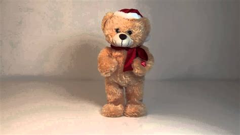 Musical Dancing Christmas Teddy Bear Youtube