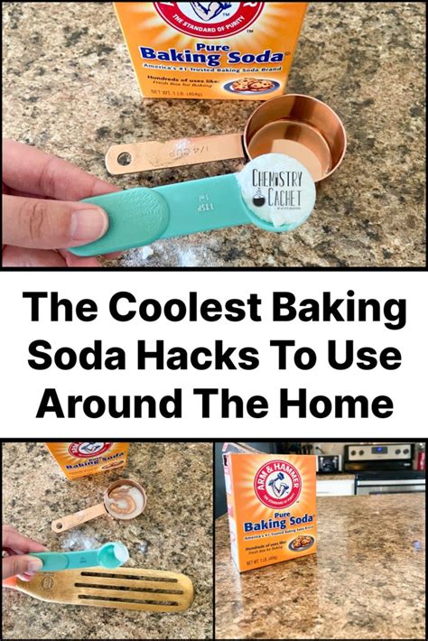 Cool Baking Soda Hacks To Use Around The House