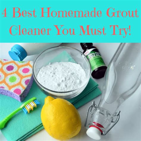 4 Best Homemade Grout Cleaner You Must Try