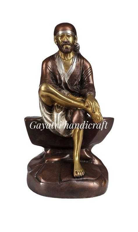 Brass Sai Baba Statue Temple At Best Price In Aligarh ID 26249431712