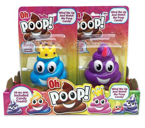 Emoji Oh Poop Candy Dispenser Count Goods Distributed Items