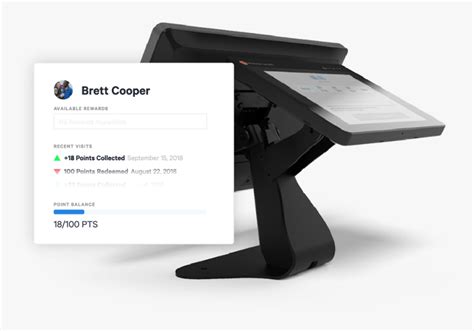 Restaurant Loyalty Programs - Customer Facing Display Pos, HD Png ...