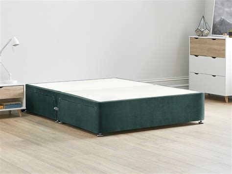 Cream 40 Small Double Platform Top Divan Bed Base