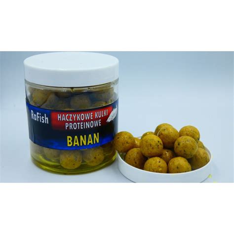 BANAN Kulki Proteinowe RaFish 16mm 200ml Haczykowowe