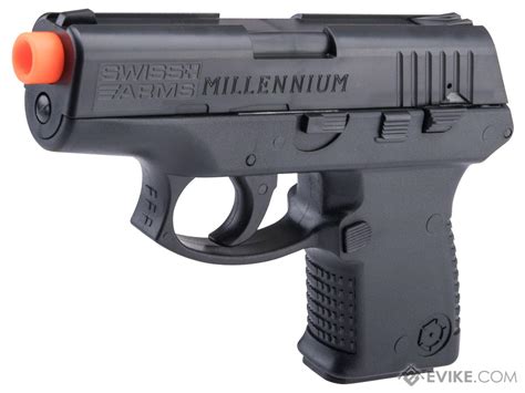 Softair Swiss Arms Pt Millenium Series Airsoft Spring Powered Pistol