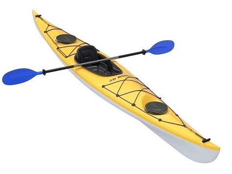 Kayak 3d Model Cgtrader