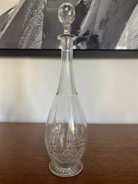 CARAFE EN CRISTAL de baccarat modèle épron H 37 5 cm EUR 60 00