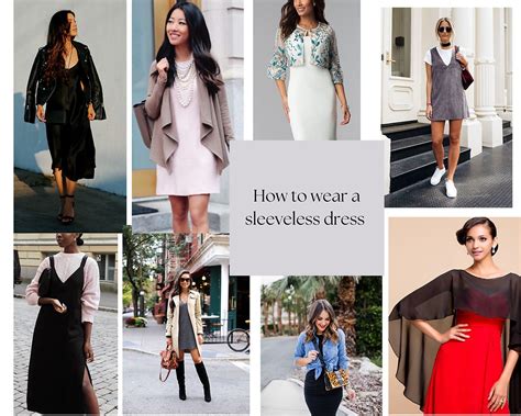 How To Wear A Sleeveless Dress All Year Round